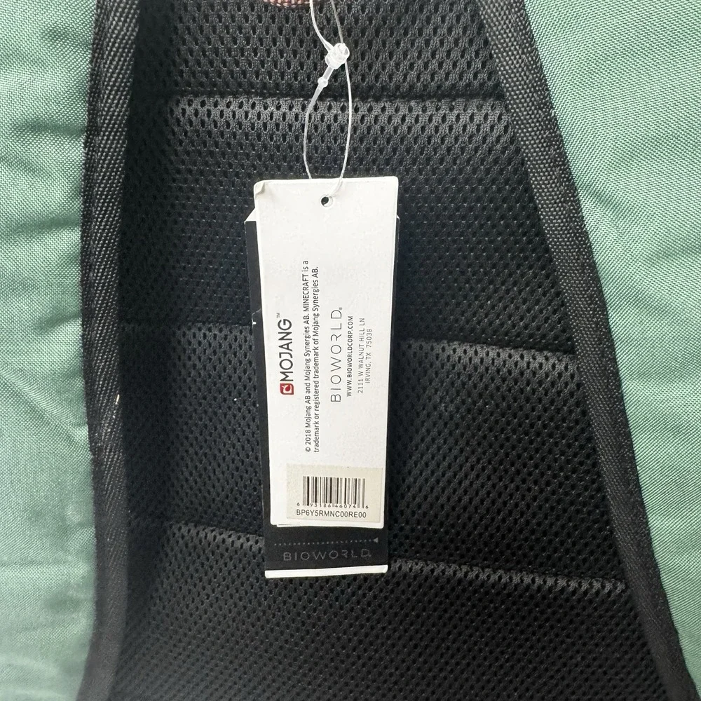 Minecraft Premium Explorer Rolltop Backpack New NWT